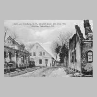 001-0333 Postkarte - Pfarrhaus und Predigerhaus, zerstoert im 1. Weltkrieg.jpg